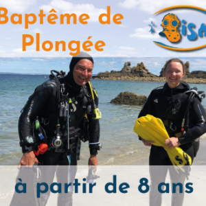 Réserver un Bapteme de plongée morgat bretagne centre de plongée ISA