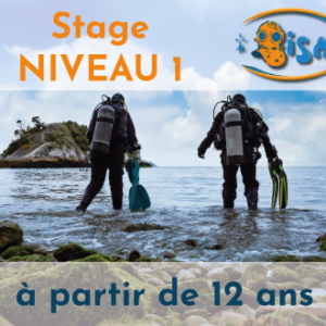 stage niveau 1 de plongée sous-marine bretagne centre de plongée ISA